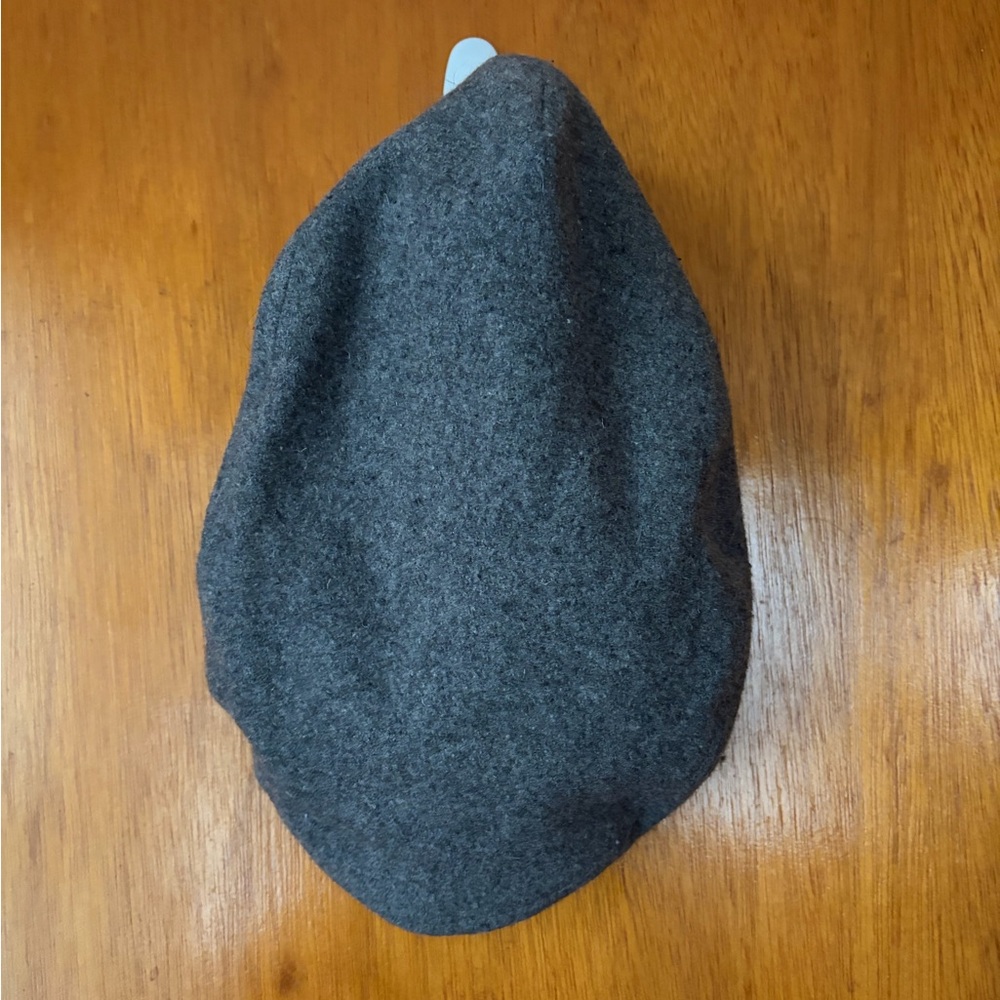 Classic Gray Wool Scally Cap